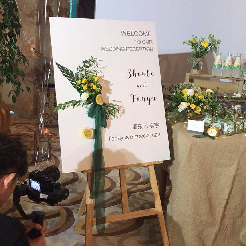 宝宝宴会生日订婚迎宾牌开业门口欢迎指示牌布置装饰用品背景kt板,淘宝优惠券,粉丝福利购,淘宝优惠卷