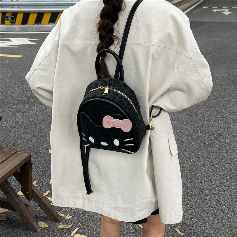 时尚可爱卡通Hellokitty迷你包包女2025新款高级感洋气百搭双肩包,淘宝优惠券,粉丝福利购,淘宝优惠卷