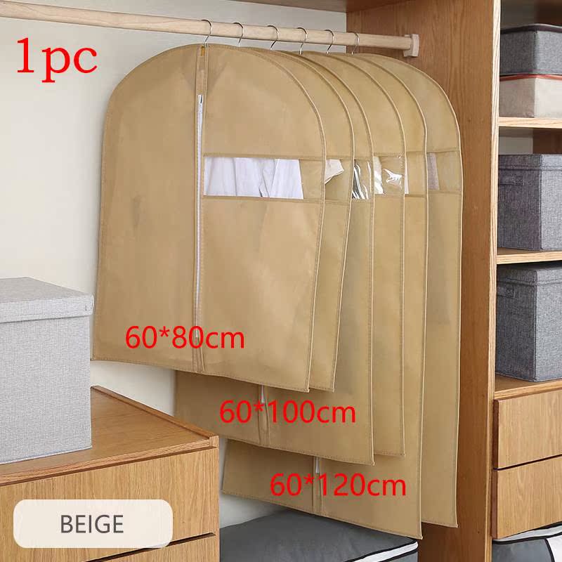 Hanging Clothes Dust Cover Coat Suit Cover Dustproof Dust Co - 图2