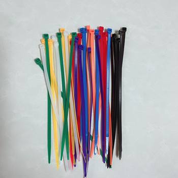 5*200mm Cable Tie 50pcs/pack ຜູກມັດສາຍ Nylon ລັອກດ້ວຍຕົນເອງ