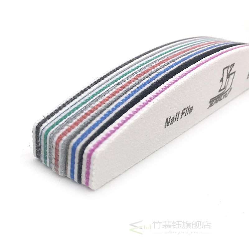 5pcs/lot Nail File Mix Color Limas 80/100/150/180/240 Nail A - 图3