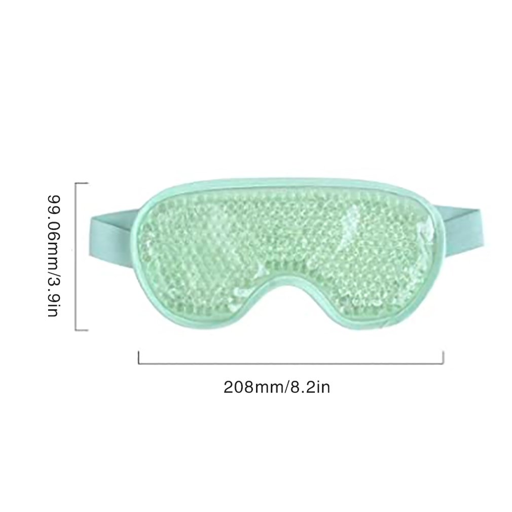 Spot Pvc Gel Ice Mask Summer Lunch Break Sleep Goggles Cold - 图2