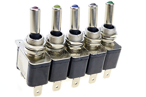 1PCS 12V 20A Auto Car Boat Truck Illuminated Led Toggle Swit - 图0