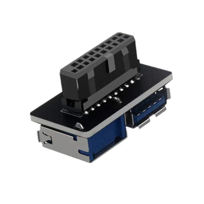 20Pin to Double USB.0/.1 Adapter Converter Desktop Board 1 - 图3