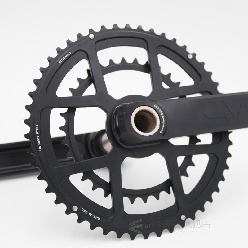 HARDROCK 2 x 10 /11/12 Speed Road Chainset Chain Wheel crank - 图1