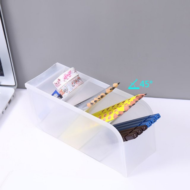 1Pc Pen Holder Multifunctional Student Desktop Creative Pen - 图3