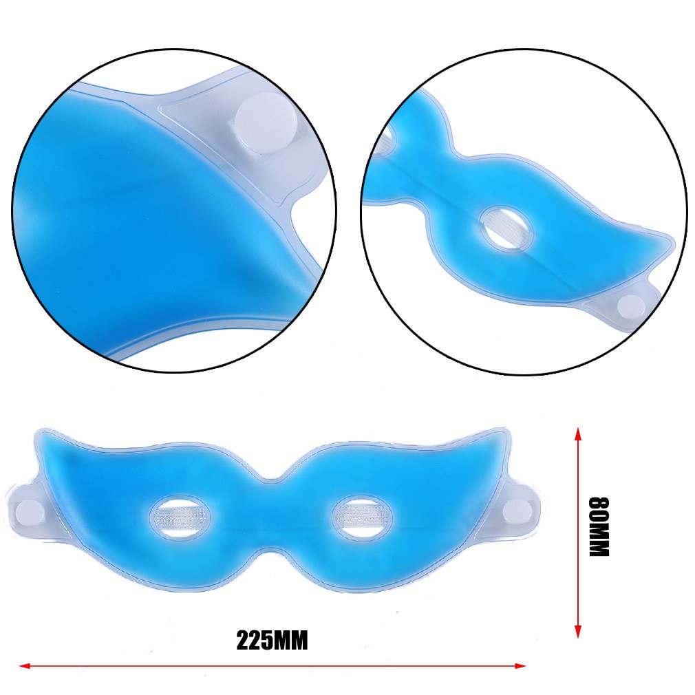 Spot Pvc Gel Ice Mask Summer Lunch Break Sleep Goggles Cold - 图3