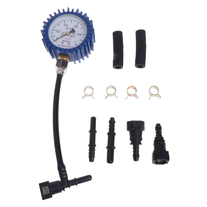 Motorcycle Car Fuel Pressure Gauge Car Gasoline Pressure Gau - 图3