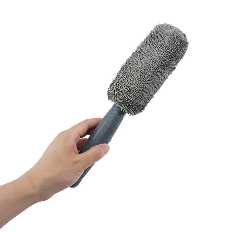 Car Wash Portable Microfiber Wheel Tire Rim Brush Car Wheel - 图3