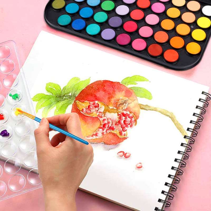 48 Colors Watercolor Paint for Painting Professional Water C-图1