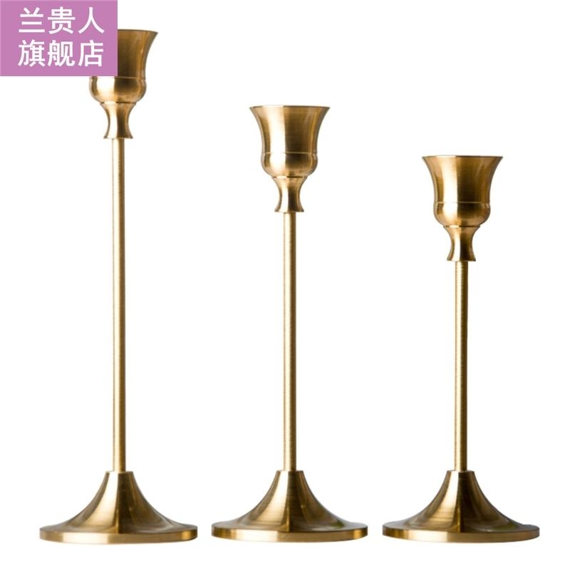 3pcs/set Metal Candelabra Candle Holder Wedding Table Center-图2