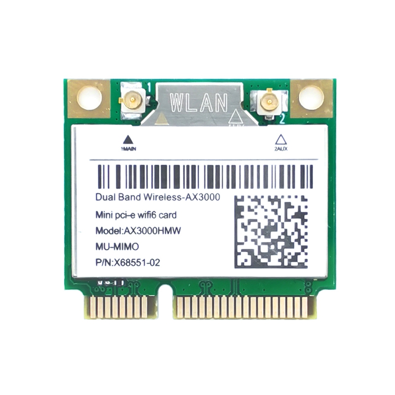 AX200 Mini PCI-E AX3000 Wi-Fi 6 Wireless Adapter Dual Band B - 图0