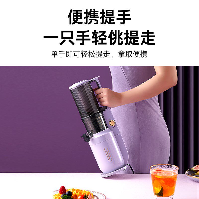 渣汁分离家用迷你小型便携式榨汁机 沃兰硕榨汁机