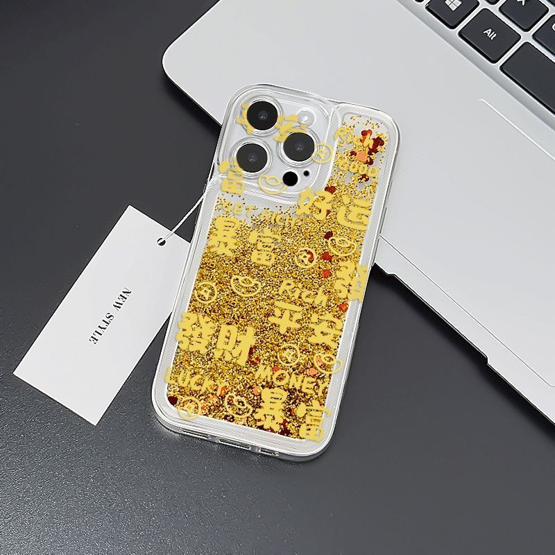 蛇年好运暴富流沙适用于荣耀300 200 100手机壳honor90 80 70国风畅玩20 30 40plus硅胶magic7 6 5女play6t套 - 图1