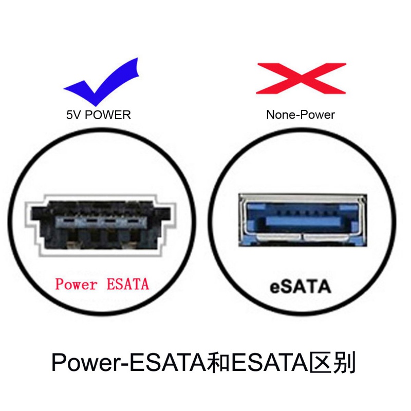 Nfhk type c esata usb c 3 0 power esata uc 