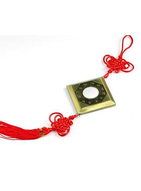 八卦罗盘挂件综合盘罗庚国风家居门厅玄关中式车内饰品挂件指南针