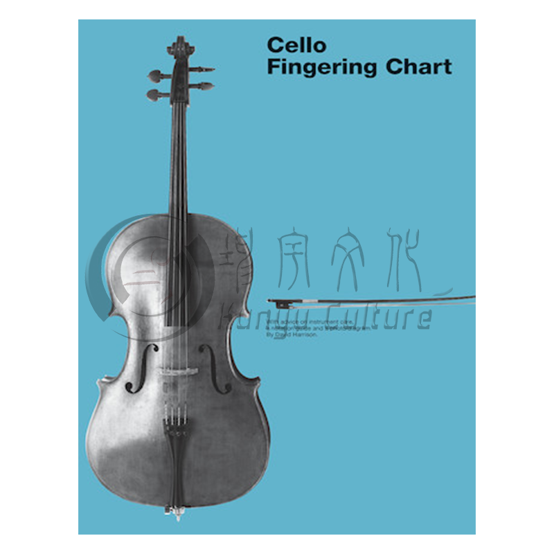【促销】大提琴指法表共6页图片版原版进口图书 Cello Fingering Chart Hal Leonard HL14041705-图0