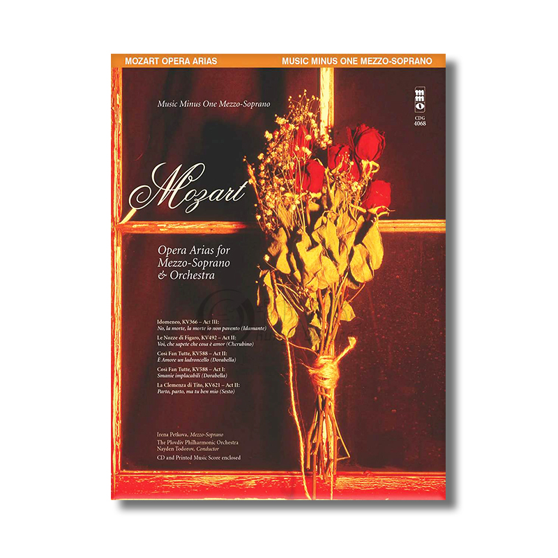 莫扎特 歌剧咏叹调集 女中音和管弦乐队 含CD MMO原版乐谱书 MOZART OPERA ARIAS FOR MEZZO SOPRANO AND ORCHESTRA HL00400087 - 图3