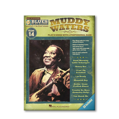 穆迪 蓝调音乐 卷十四 旋律乐器通奏 附CD 海伦德原版乐谱书 Muddy Blue mike Play Along Vol 14 Muddy Waters HL00843206 - 图3