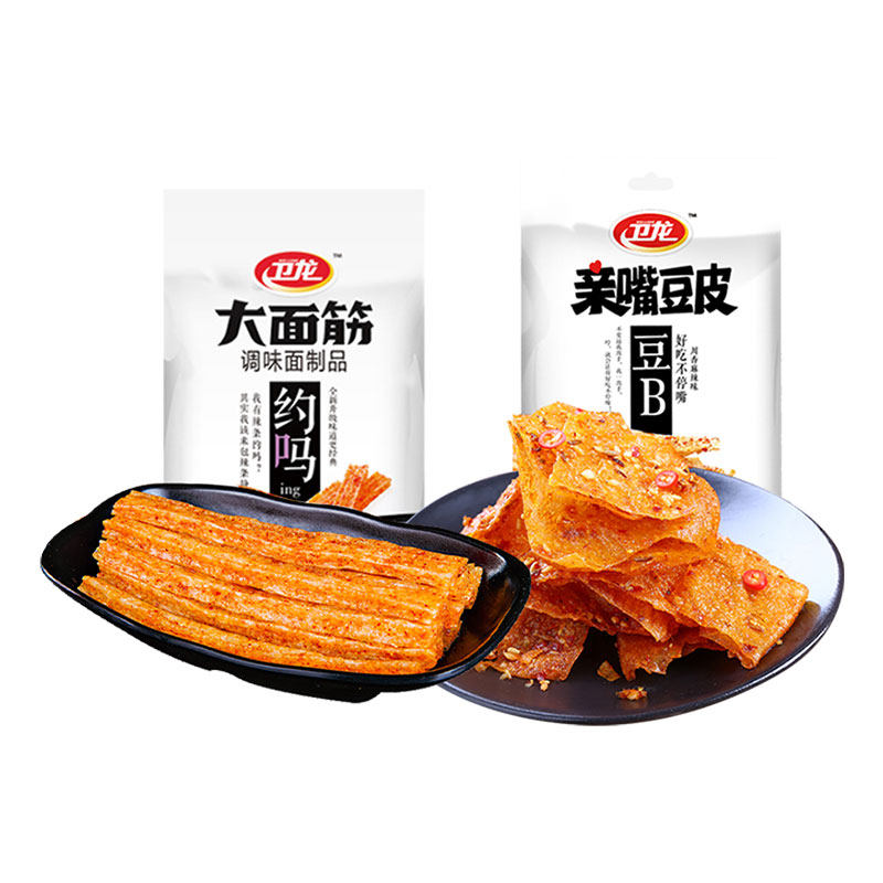 卫龙大面筋 旺捷食品豆腐干