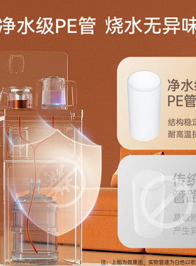 美菱语音控制自动补水PE管茶吧机
