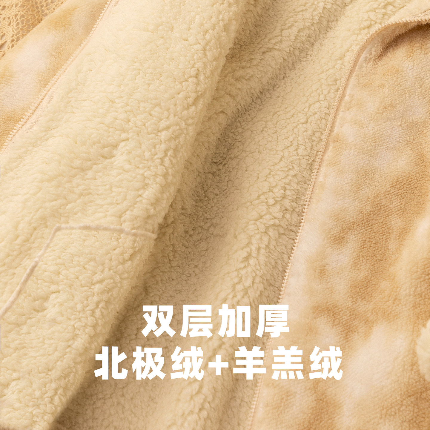 【双层加厚】睡衣男女秋冬季珊瑚绒加绒扎染保暖情侣家居服套装,淘宝优惠券,粉丝福利购,淘宝优惠卷