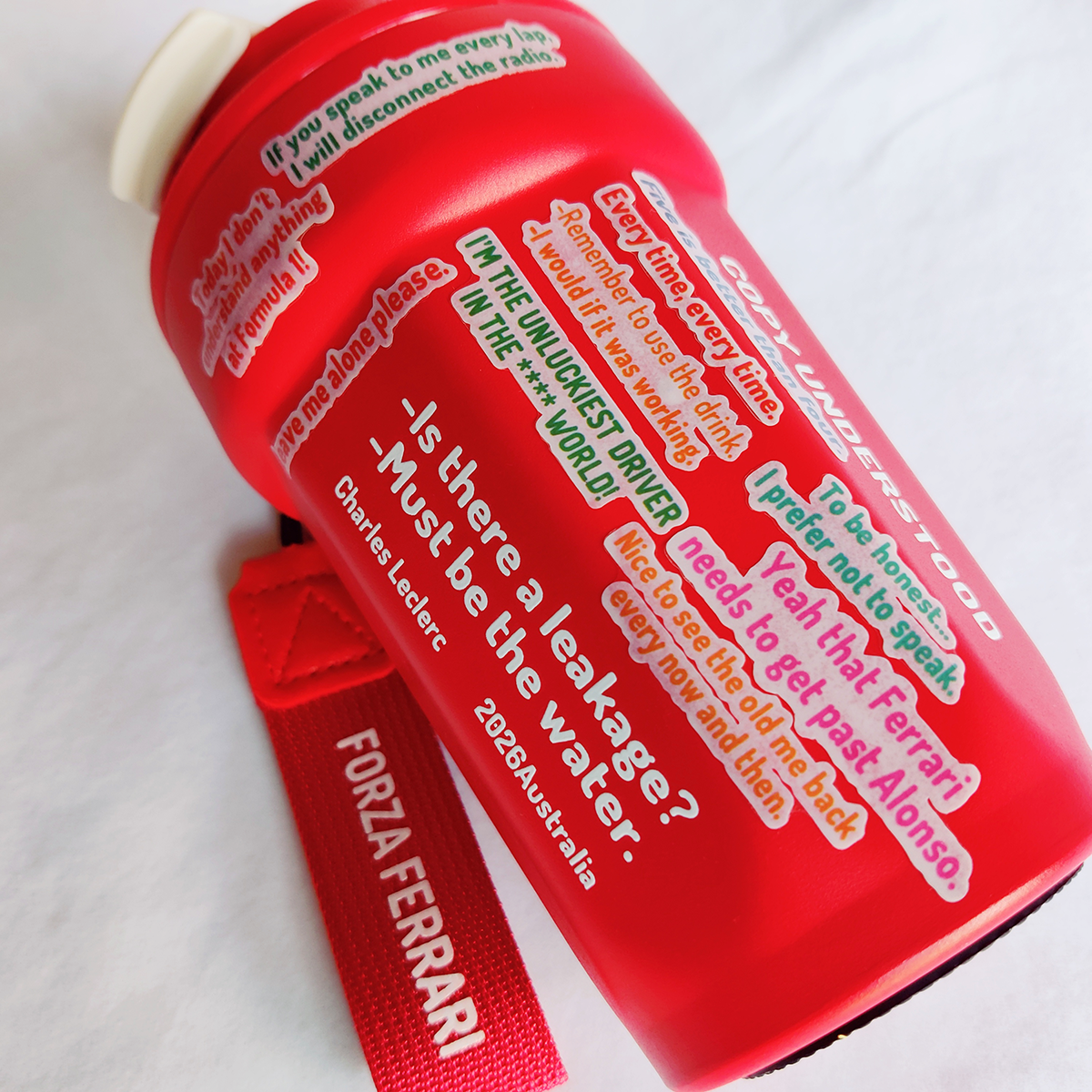 【上新】TR贴纸 25赛季F1车手经典TR语录 PVC不干胶手帐贴纸,淘宝优惠券,粉丝福利购,淘宝优惠卷