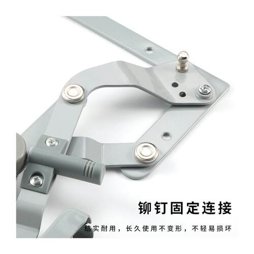 掀门平移上翻门支撑 橱柜吊柜气撑上升降缓冲拉杆铝杆支架垂直 - 图3