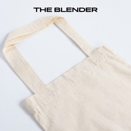 The Blender经典logo加长肩带简约环保布袋男女同款 - 图1