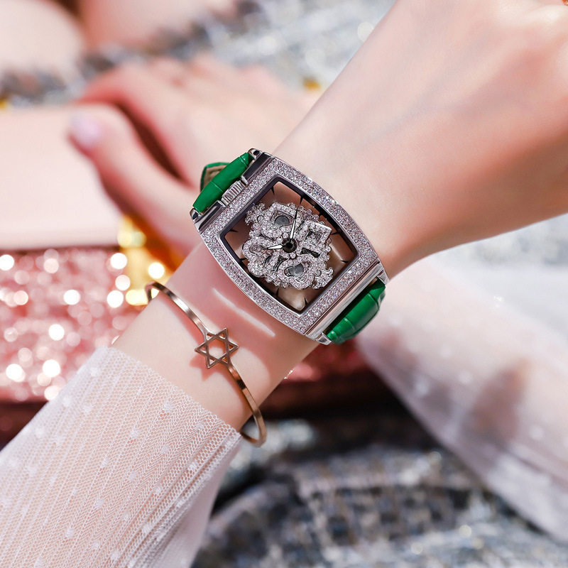 梅洛诗时来运转2021年新款名牌方形 积赞国产腕表