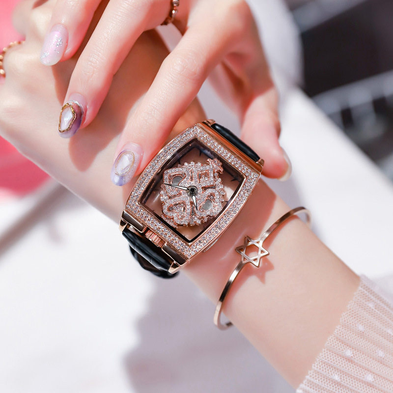 梅洛诗时来运转2021年新款名牌方形 积赞国产腕表