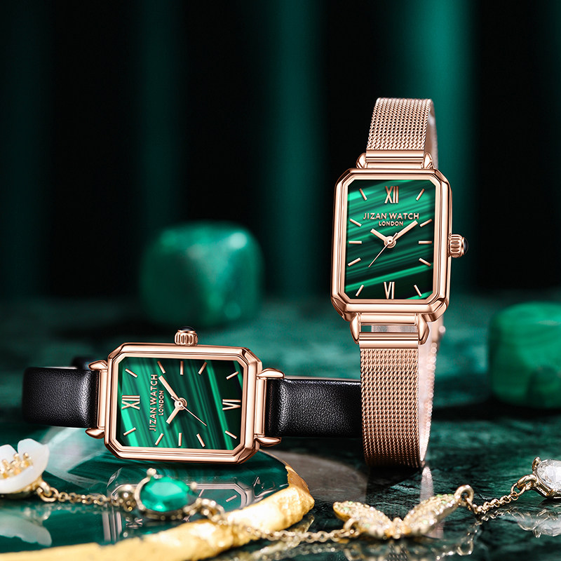 正品小绿表女士rose风七夕礼物手表 积赞国产腕表