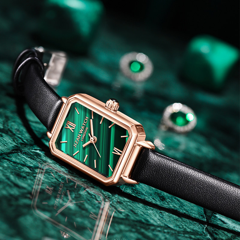 正品小绿表女士rose风七夕礼物手表 积赞国产腕表