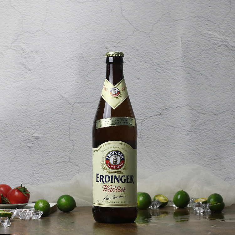 德国原装进口啤酒艾丁格小麦白啤酒ERDINGER 500ml*12瓶 - 图1