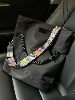 Guiba black tote bag large capacity sports computer bag