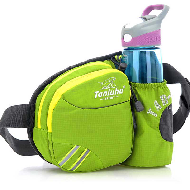 跑步多功能男士户外女旅行登山腰包 探路虎箱包女士包袋