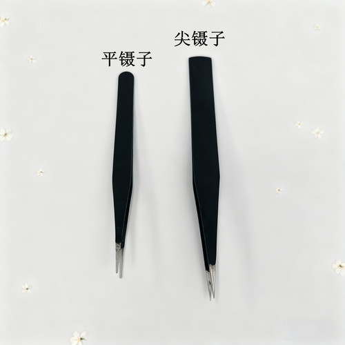 景泰蓝掐丝珐琅diy金丝彩砂画制作工具剪刀镊子绕丝棒胶瓶加固锤 - 图2