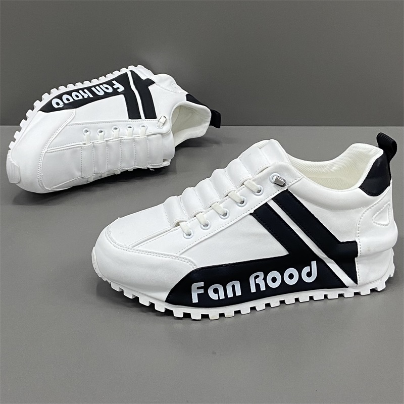 潮牌秋季鞋厚底增高运动老爹鞋2025秋季新款男鞋网红休闲鞋欧洲站 - 图0