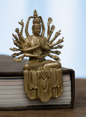 简修行千手观音菩萨摆件随身佛