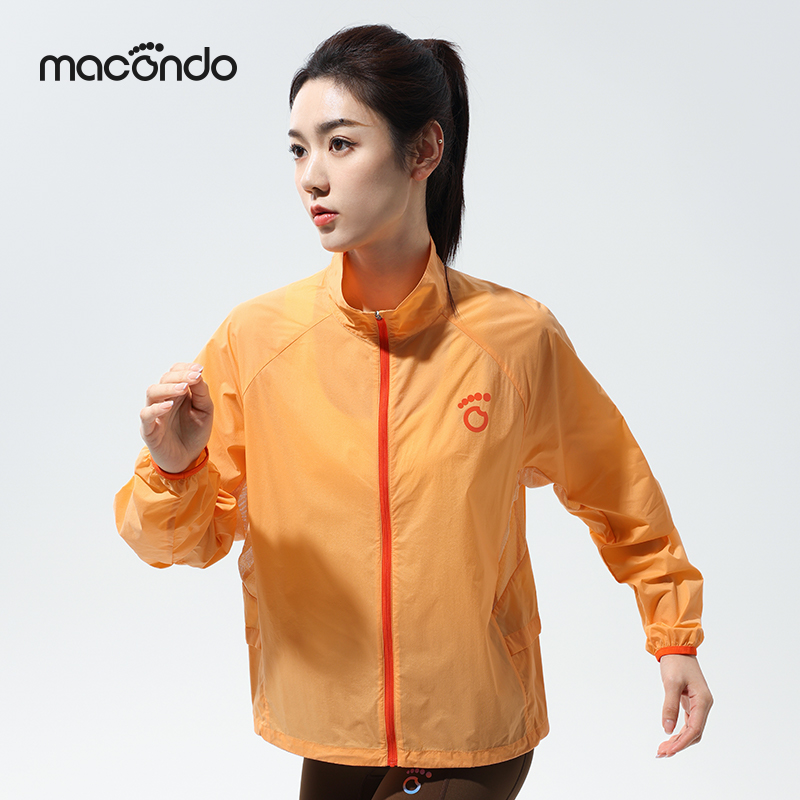 马孔多小胶囊超轻皮肤衣原纱防晒防泼水自收纳城市跑越野跑双栖 - 图0