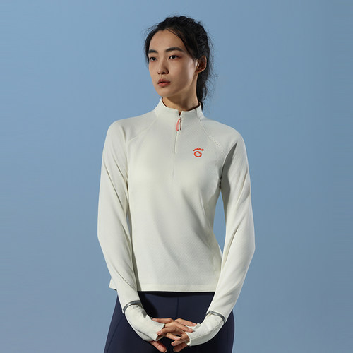 【原创单品】马孔多加绒立领半开拉链跑步上衣4代吸湿排汗外套 - 图2