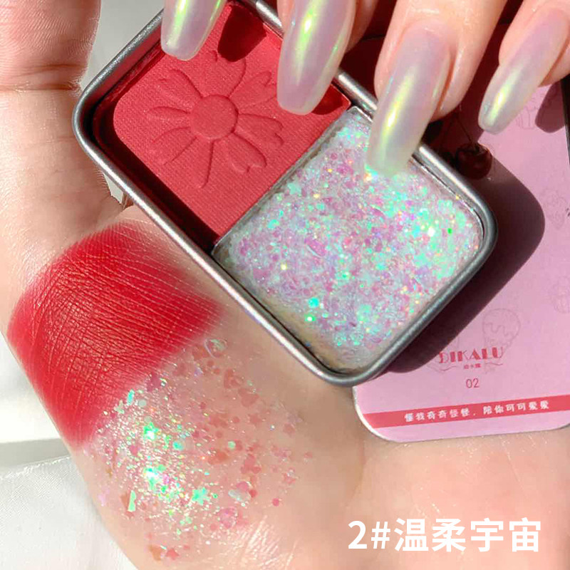 ins超火迷你眼影盘便携粉哑光裸妆 zyr化妆品眼影