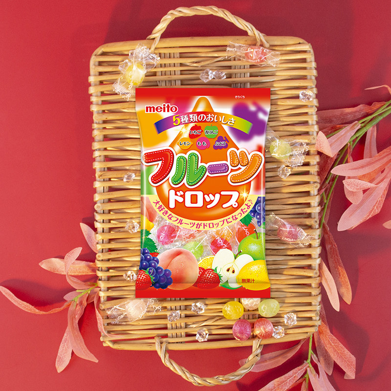 名meito白桃味结婚日本进口喜糖 meito食品糖果