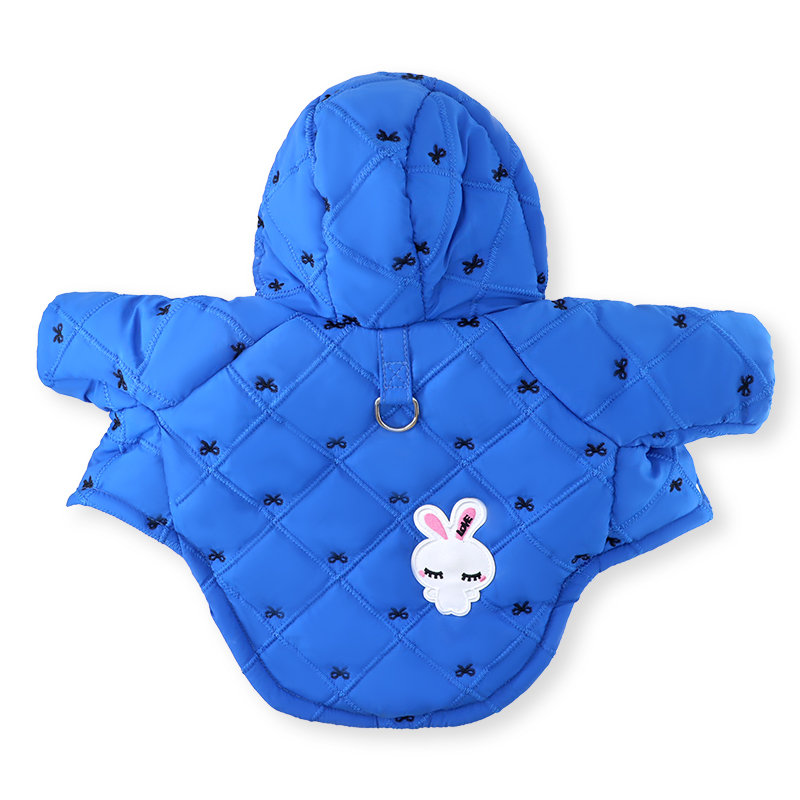 狗狗新年衣服冬季加厚保暖外套小猫卫衣带帽子小型犬喜庆柴犬服装