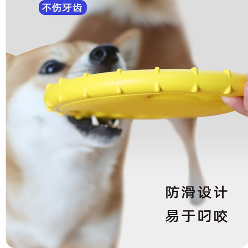 狗狗玩具大型犬互动圆环金毛浮水拉环狗球磨牙耐咬狗解闷逗狗神器 - 图2