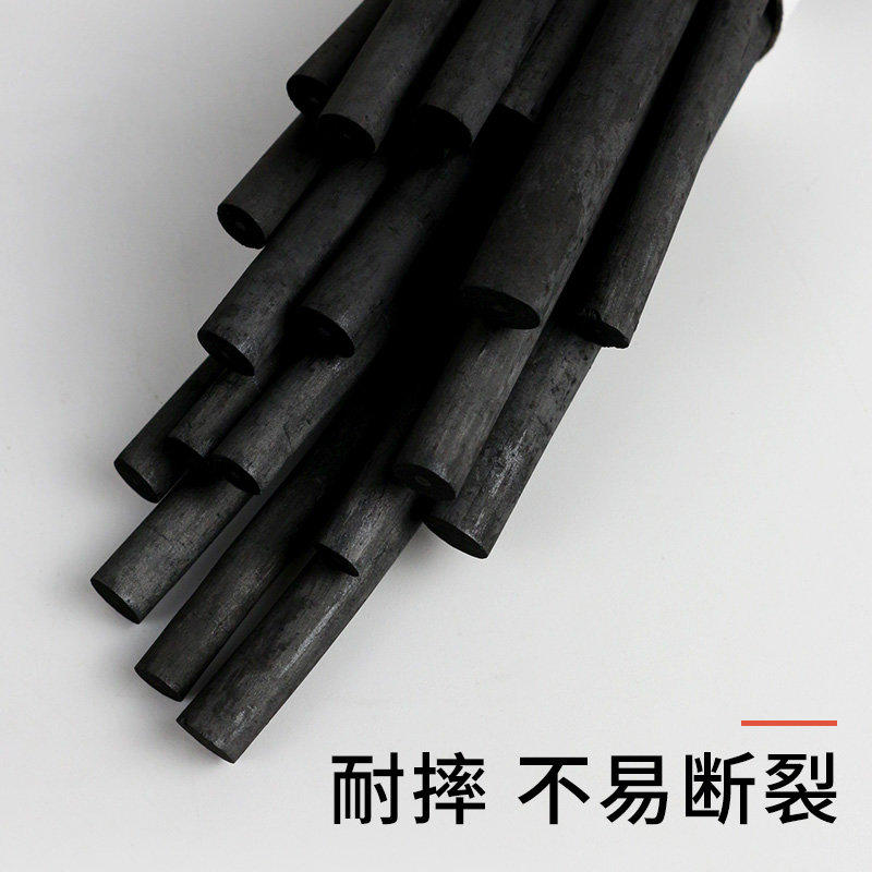 奈特棉柳木炭条7-9mm素描速写国画绘图炭笔炭精条 筒碳棒特浓炭画棒写生绘画美术生专用品碳条炭棒 - 图3
