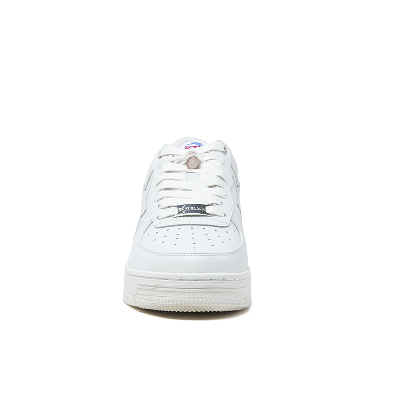 BAPE BLACK BAPE STA男鞋25年春夏迷彩压纹星标休闲鞋ASN02MK - 图2
