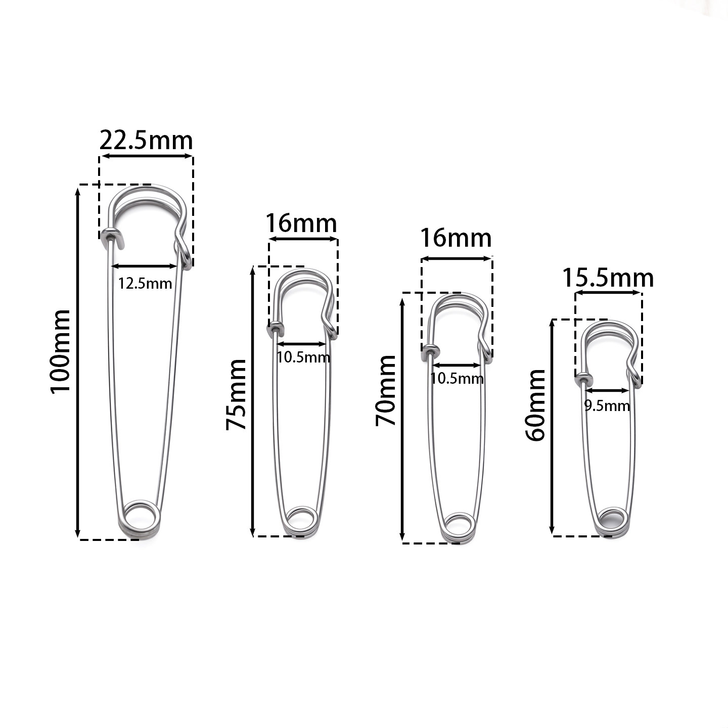 大号胸针别针 手工diy制作应援物料串珠钥匙扣配件包包手机挂绳扣,淘宝优惠券,粉丝福利购,淘宝优惠卷