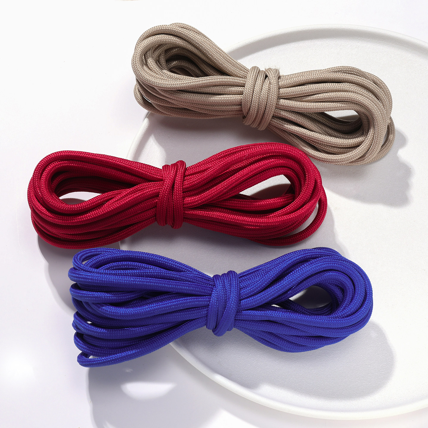 5mm锦纶纯色无弹伞绳手工编织圆绳diy手机绳钥匙扣包包饰品挂绳,淘宝优惠券,粉丝福利购,淘宝优惠卷