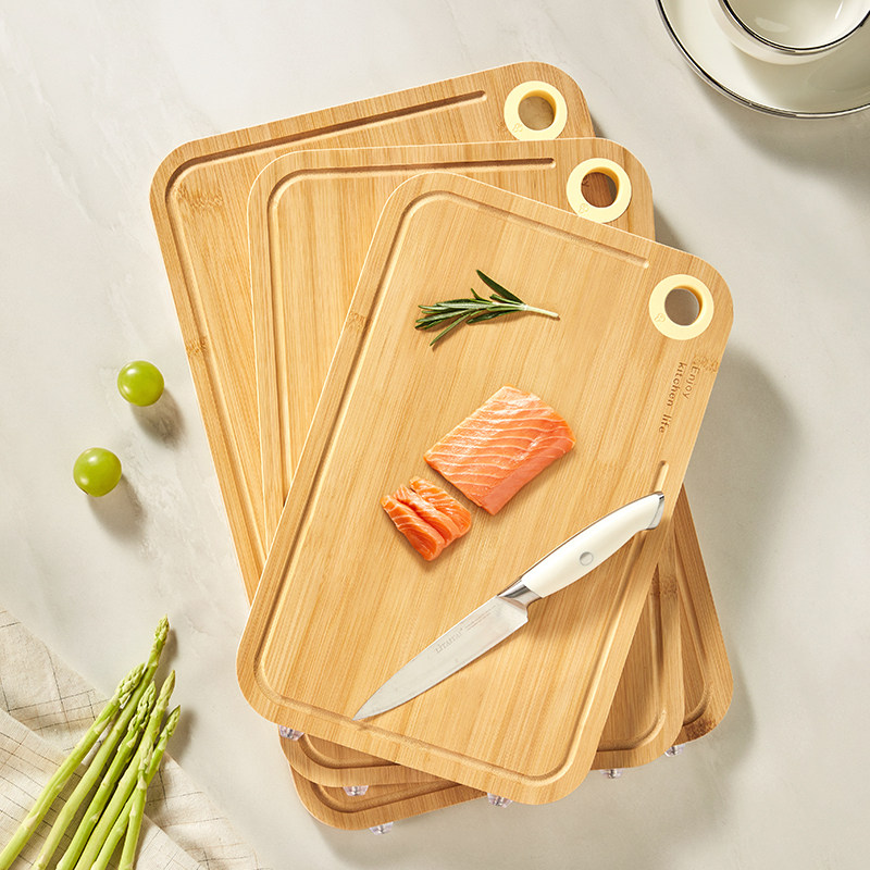 苏美冠整竹实木菜板防霉抗菌家用砧板水果刀砧板厨房面板粘板竹板,淘宝优惠券,粉丝福利购,淘宝优惠卷